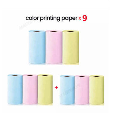 Portable Mini Thermal Label Printer Home Photo Printer Student Wrong Question Printer Bluetooth-compatible Mini Label Printer Price Tag - webmart360