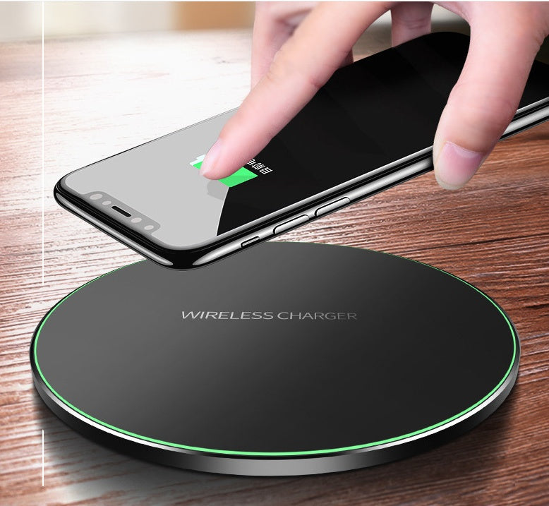 Wireless Charger For I-Phone Fast Wireless Charging Pad For Sam-sung High Speed - webmart360