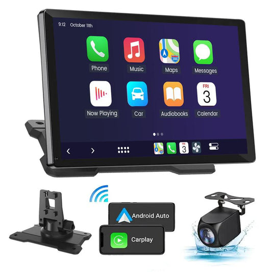 2024 Newest Wireless Portable Stereo Compatible with Carplay and Android Auto Carplay for Any Car