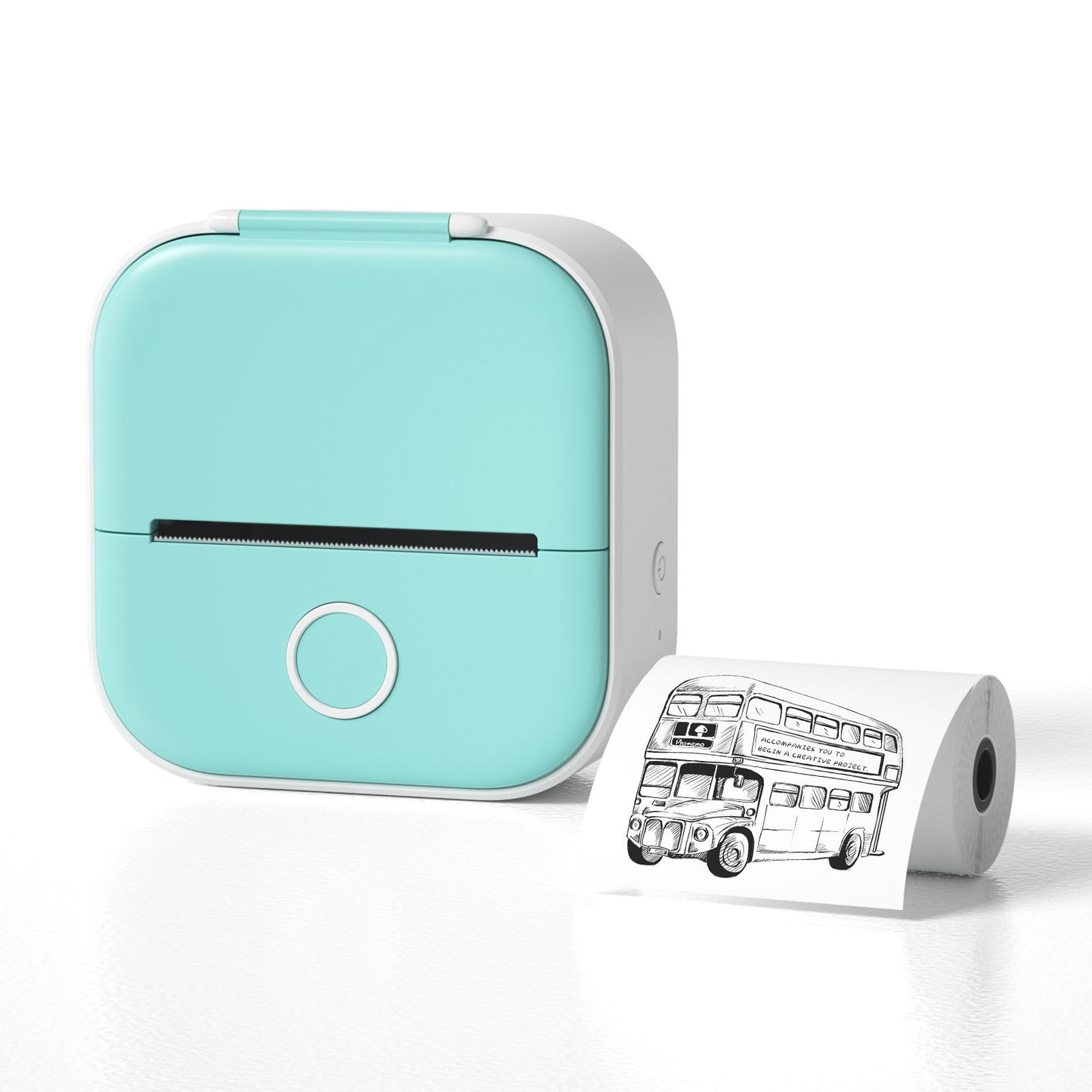 Portable Mini Thermal Label Printer Home Photo Printer Student Wrong Question Printer Bluetooth-compatible Mini Label Printer Price Tag - webmart360