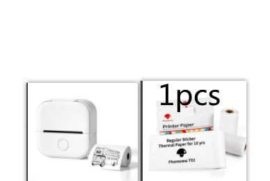 Portable Mini Thermal Label Printer Home Photo Printer Student Wrong Question Printer Bluetooth-compatible Mini Label Printer Price Tag - webmart360