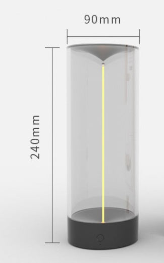 New LED Camping Light Type-c Rechargeable Portable Night Light With High Transparency And Anti Drop Creative Atmosphere Light - webmart360