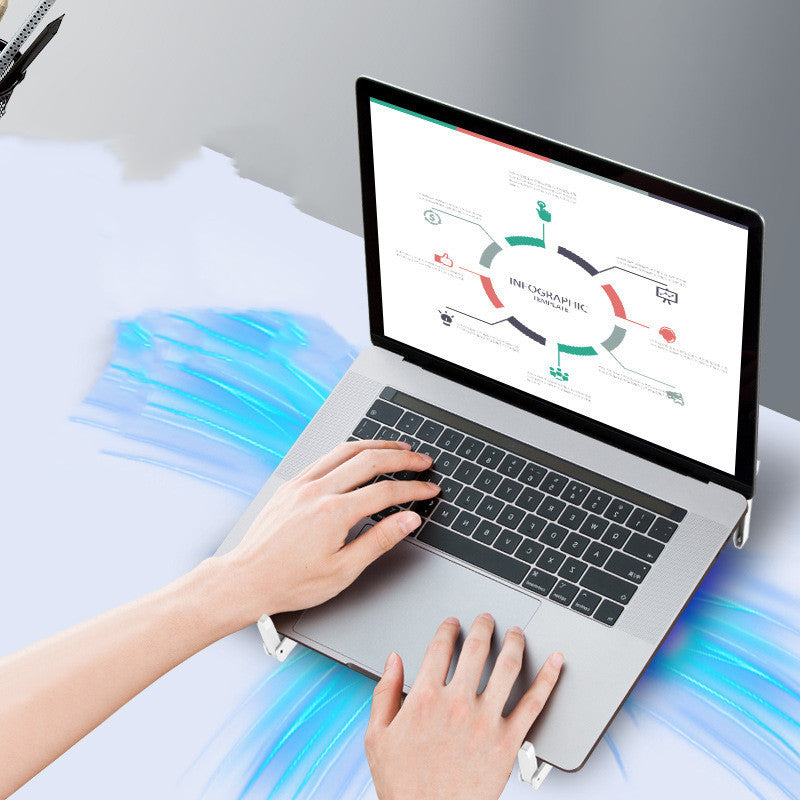 Portable Slim Smart Laptop Cooling Pad USB 3 Fans Gaming Laptop Cooler Fan For 17 Inch Cooler Plug Play For Notebook PC Laptop - webmart360