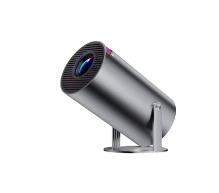 Portable Projector Small Straight Projector For Home Use 180 Degrees Projection Angle Automatic Focus Home Video Projector - webmart360