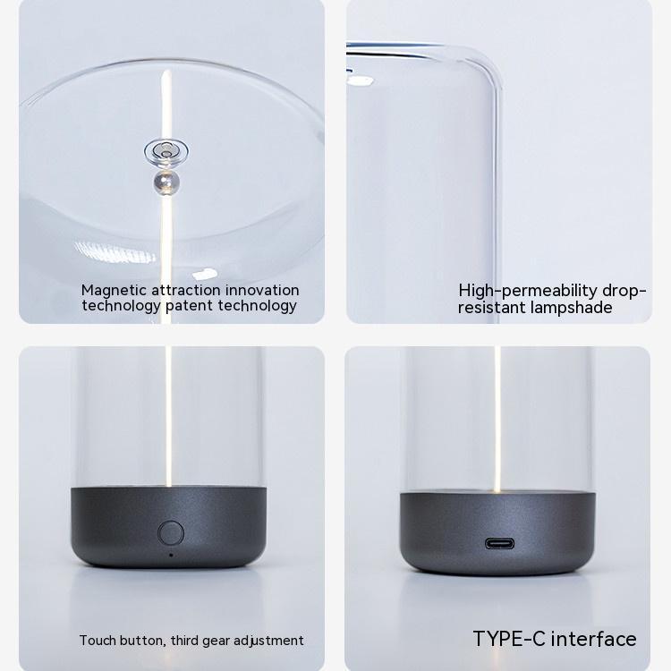 New LED Camping Light Type-c Rechargeable Portable Night Light With High Transparency And Anti Drop Creative Atmosphere Light - webmart360