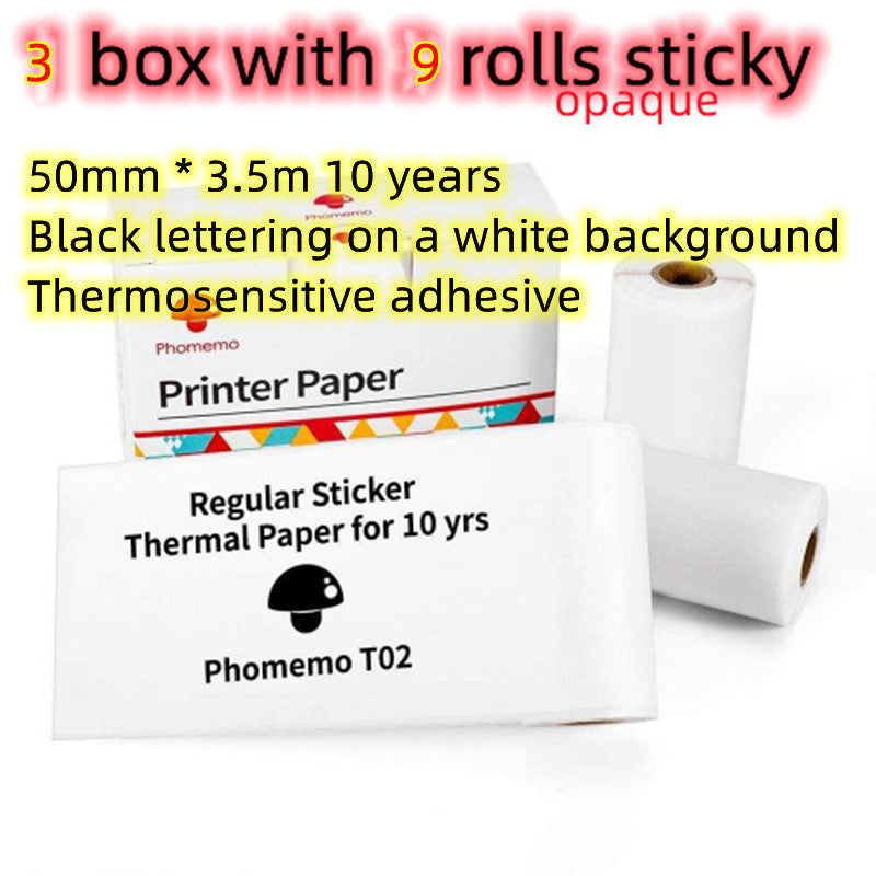 Portable Mini Thermal Label Printer Home Photo Printer Student Wrong Question Printer Bluetooth-compatible Mini Label Printer Price Tag - webmart360